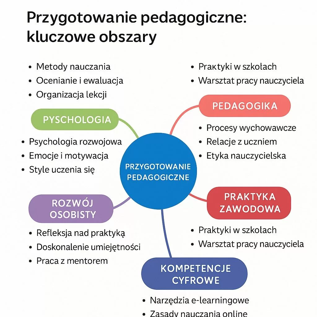 Przygotowanie pedagogiczne – inwestycja w siebie, uczniów i edukację przyszłości 1 Kluczowe obszary w przygotowaniu pedagogicznym