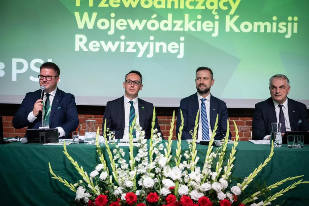 Dariusz Klimczak ponownie szefem PSL w Łódzkiem – rekordowe poparcie 96% 1 20250705 zjazd psl w lodzi