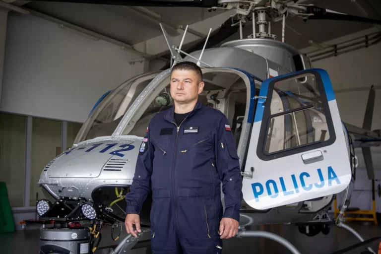 Nowy śmigłowiec policyjny Bell w Łodzi