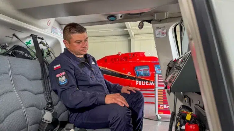 Nowy śmigłowiec policyjny Bell w Łodzi