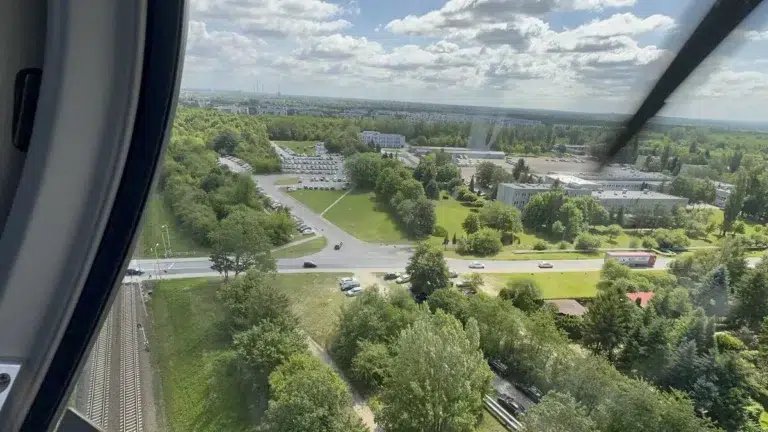 Nowy śmigłowiec policyjny Bell w Łodzi