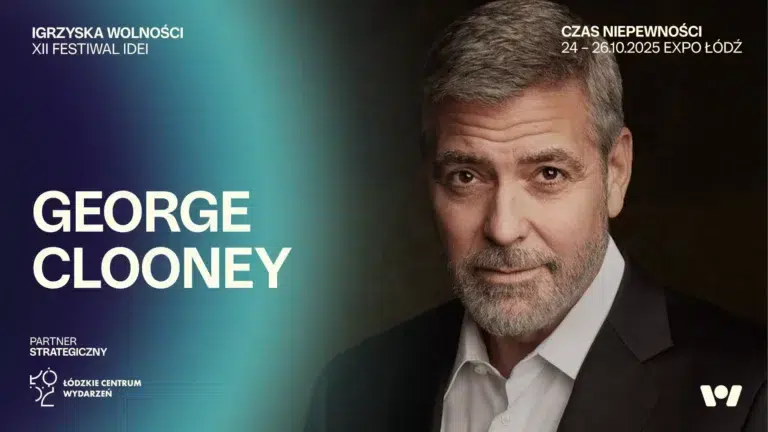 George Clooney w Łodzi. Gwiazdor pierwszy raz przylatuje do Polski George clooney w łodzi. Gwiazdor przylatuje do polski na igrzyska wolności