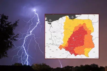 Imgw ostrzega: nawalne ulewy i burza w łódzkiem. Służby w gotowości