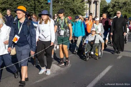 100. Piesza pielgrzymka łódzka na jasną górę