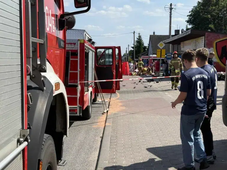 Śmiertelny wypadek motocyklisty na Rokicińskiej w Łodzi