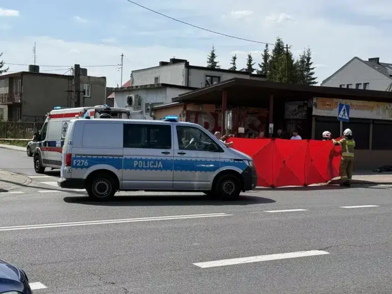Śmiertelny wypadek motocyklisty na Rokicińskiej w Łodzi