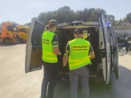Strażnicy graniczni zatrzymali cudzoziemców