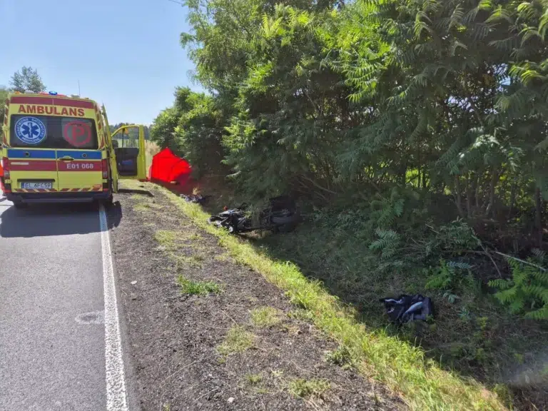 Śmiertelny wypadek motocyklisty w sypinie