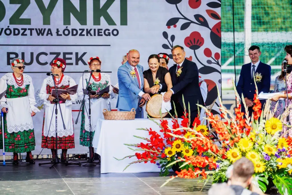 Dożynki wojew&oacute;dztwa ł&oacute;dzkiego 2025 w buczku