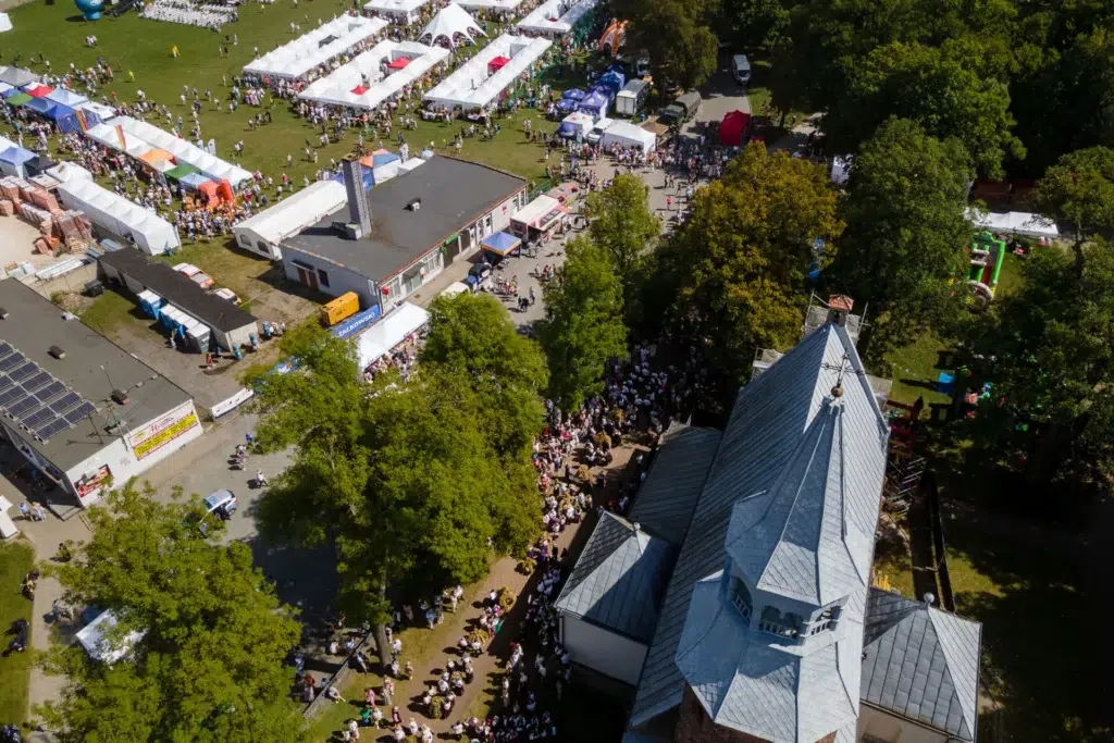 Dożynki wojew&oacute;dztwa ł&oacute;dzkiego 2025 w buczku