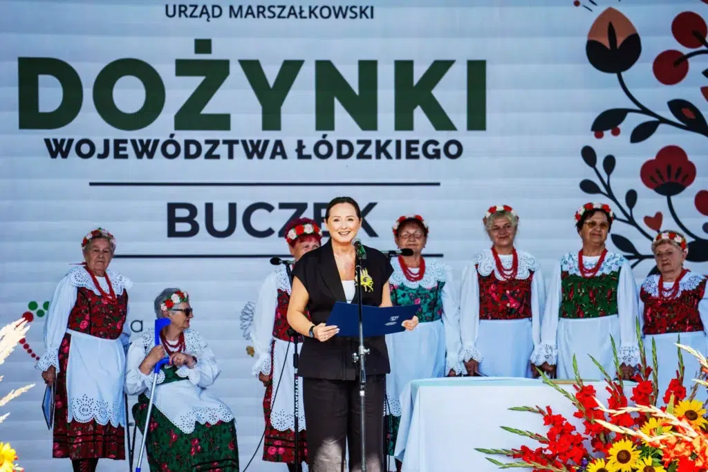 Dożynki wojew&oacute;dztwa ł&oacute;dzkiego 2025 w buczku