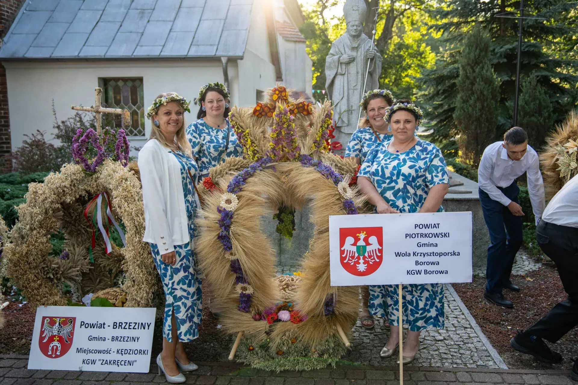 Konkurs wieńców dożynkowych na wojewódzkich dożynkach 2025 w Buczku Konkurs wieńców dożynkowych na wojewódzkich dożynkach 2025 w buczku