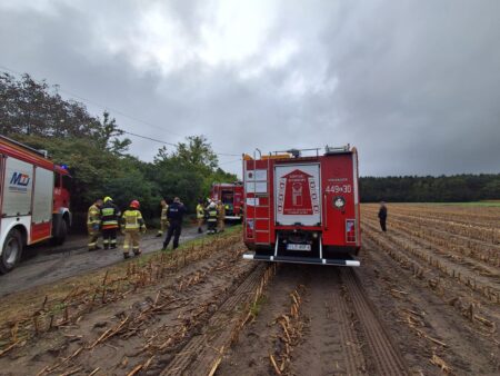 Śmiertelny pożar na zatorzu w świnicach warckich
