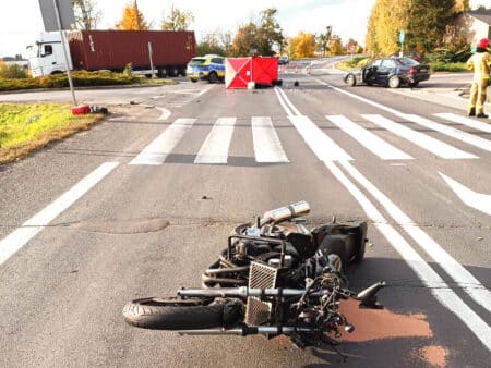 Śmiertelny wypadek w ozorkowie