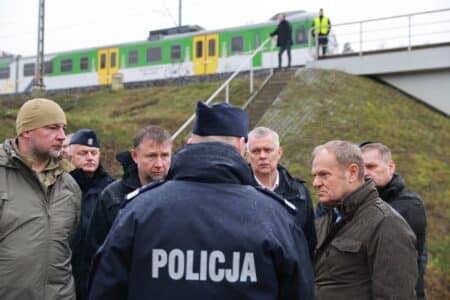 Wysadzili tor kolejowy w polsce. Krok od tragedii niedaleko lublina