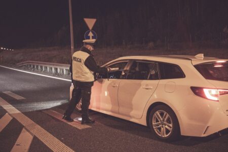Pijani kierowcy na autostradzie