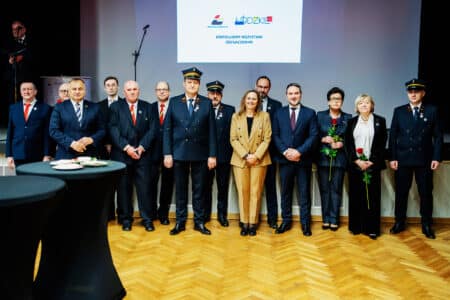 Odznaczeni pracownicy łka