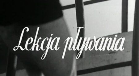 Kadr z filmu „lekcja pływania” andrzeja wajdy