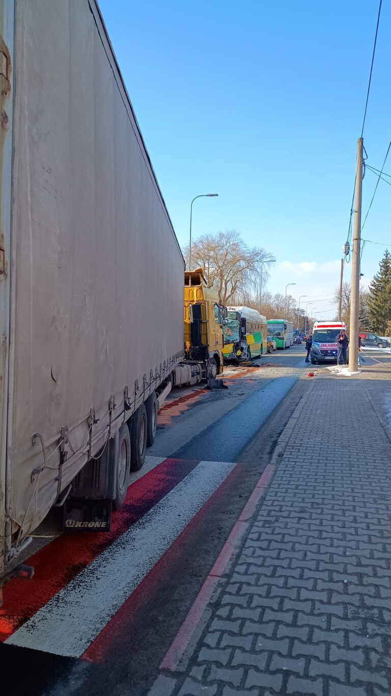Wypadek w Bełchatowie na Czaplinieckiej