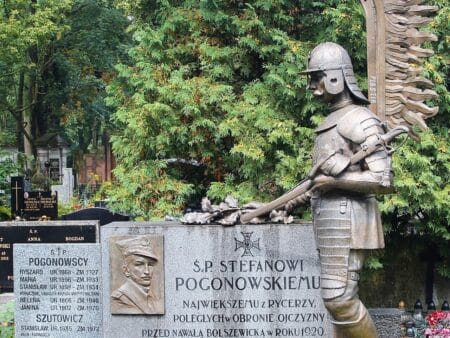 Stefan pogonowski został pochowany na starym cmentarzu w łodzi