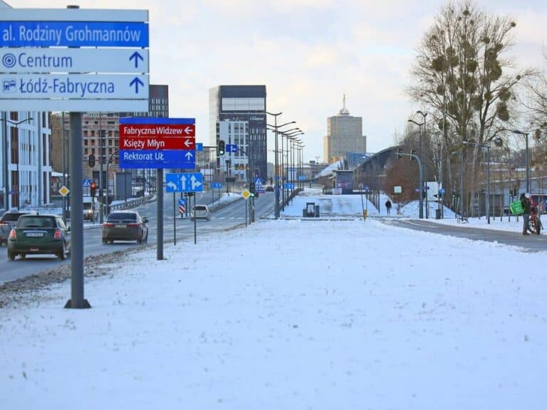 Nowy tramwaj w centrum łodzi