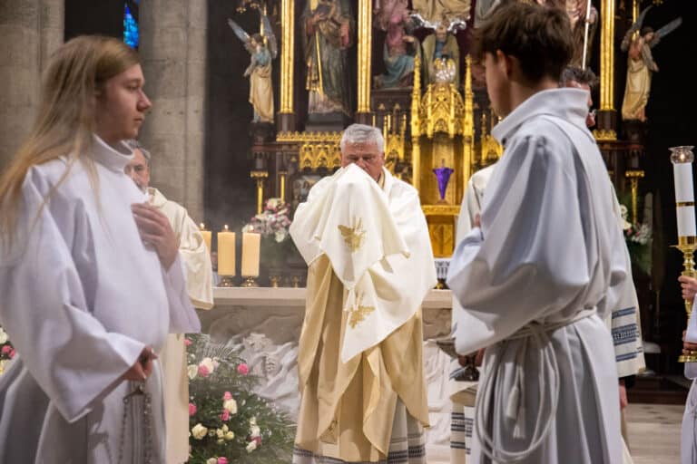 Wielki Czwartek 2016 w łódzkiej katedrze