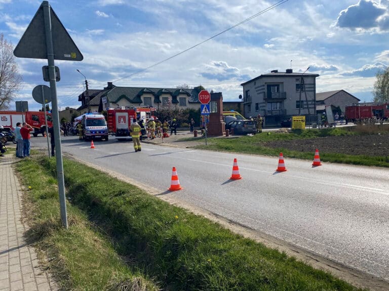 Wypadek w Biskupiej Woli