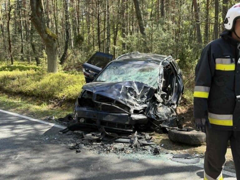 Wypadek w mieleszynku