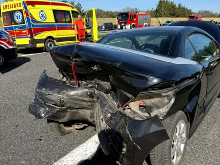 Wypadek na a2 w wiktorowie