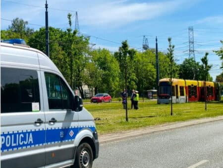 Śmiertelny wypadek na rokicińskiej w łodzi