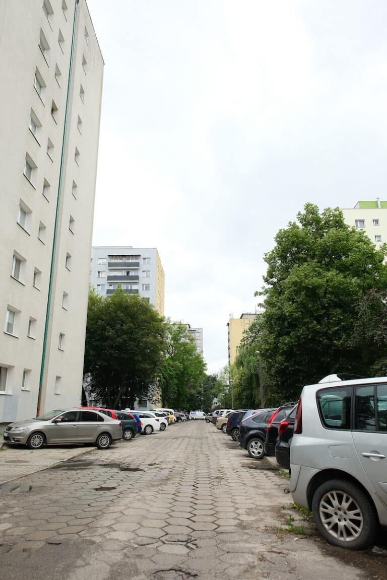 Ulica Piękna w Łodzi przed planowaną przebudową