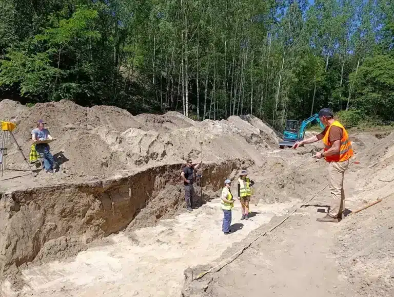 Badania archeologiczne na Brusie