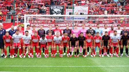 Prezentacja drużyny widzewa łódź na sezon 2026/2027 w sercu łodzi