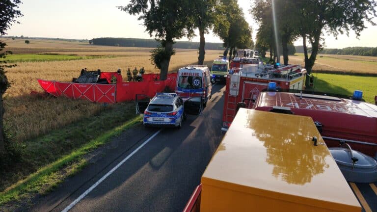 Tragedia w wójcinie